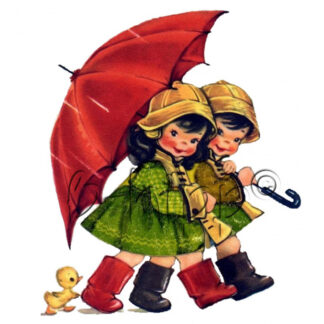 Onder moeders paraplu