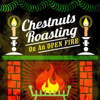 Chestnuts roasting on an open fire